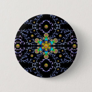 Metatron 3 6 cm round badge