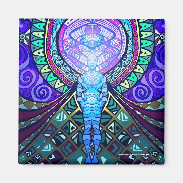 Metatron "Angel of Thought" (Magnet) Magnet (Front)