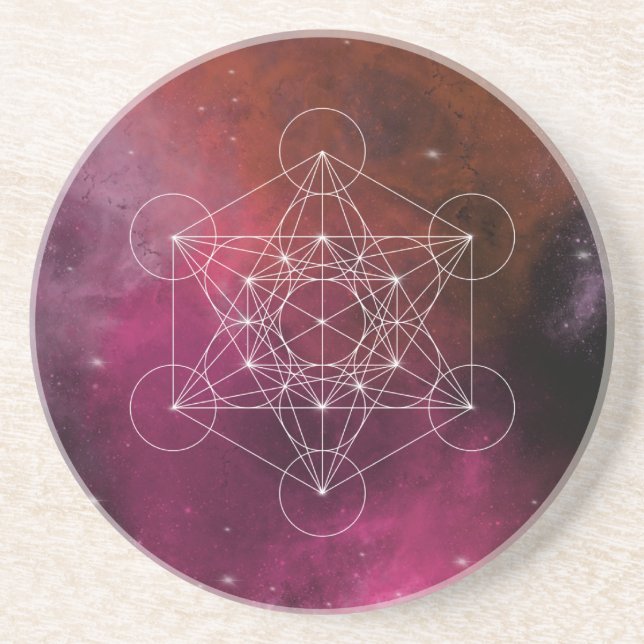 Metatron arcangel zen coaster (Front)