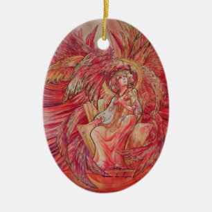 Metatron Ceramic Tree Decoration