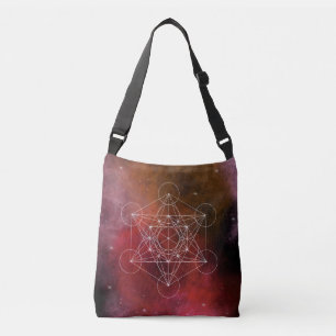 Metatron, chakra,zen,sacred geometric, angel crossbody bag
