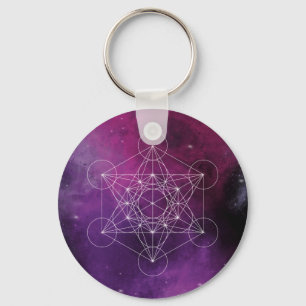 Metatron, chakra,zen,sacred geometric, angel, key ring