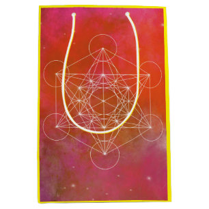 Metatron, chakra,zen,sacred geometric, angel, medium gift bag