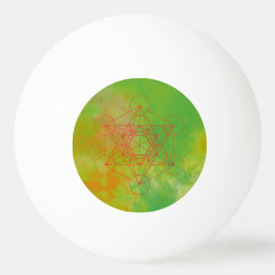 Metatron, chakra,zen,sacred geometric, angel ping pong ball