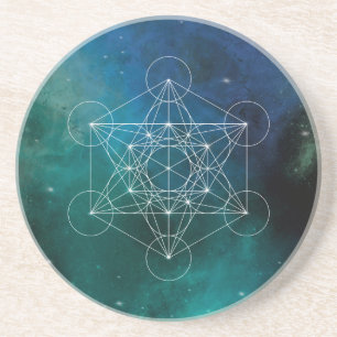 Metatron, chakra,zen,sacred geometric, angel, spir coaster