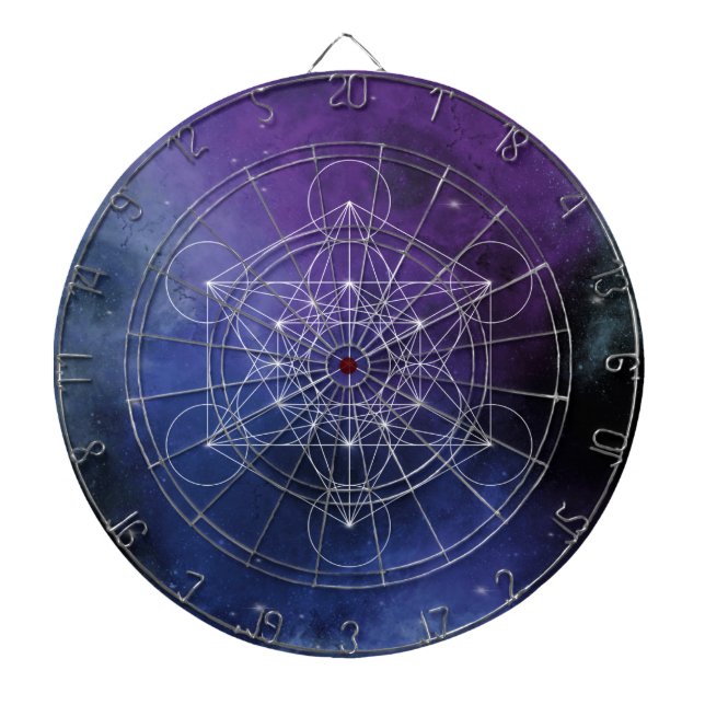 Metatron, chakra,zen,sacred geometric, geometry, dartboard (Front)