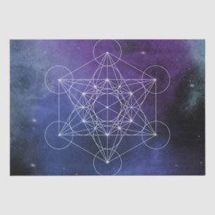 Metatron, chakra,zen,sacred geometric, geometry, tissue paper