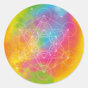 Metatron Classic Round Sticker