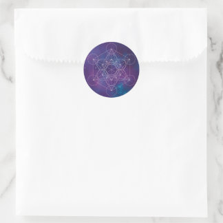 metatron classic round sticker