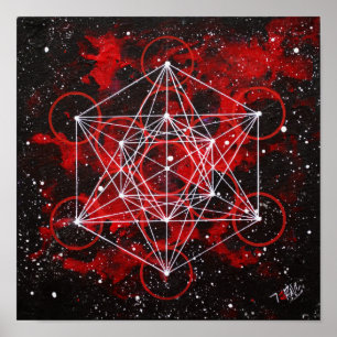 Metatron Cube Poster