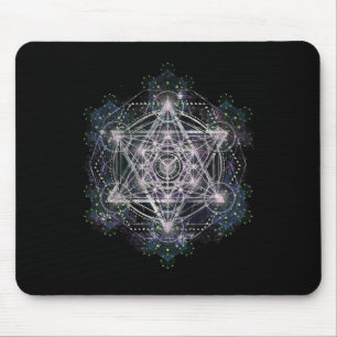 Metatron Cube Sacred Geometry Shirt - Spiritual Yo Mouse Mat