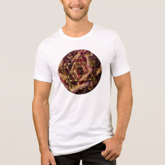 Metatron en la rosa del alma Tri-Blend shirt