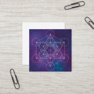 metatron square business card
