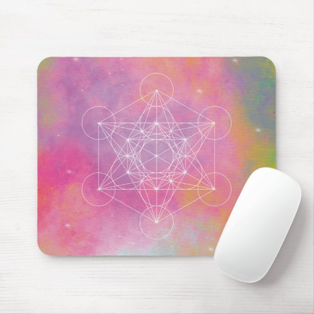 Metatron zen archange mouse mat (With Mouse)
