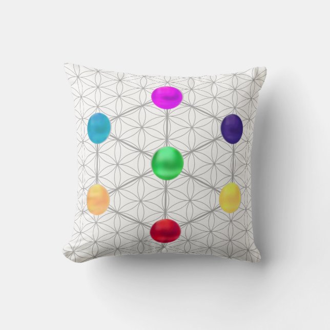 Metatron's Cube Cushion (Front)