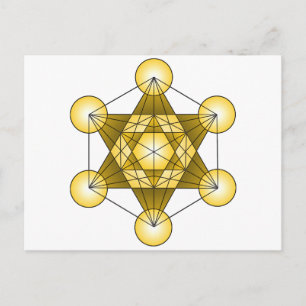 Metatron's Cube Postcard