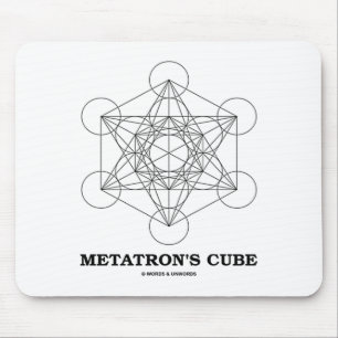 Metatron's Cube (Sacred Geometry) Mouse Mat