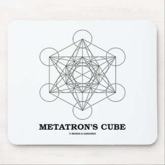 Metatron's Cube (Sacred Geometry) Mouse Mat