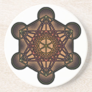 Metatron's Cube - Sacred Geometry Symbol Coaster