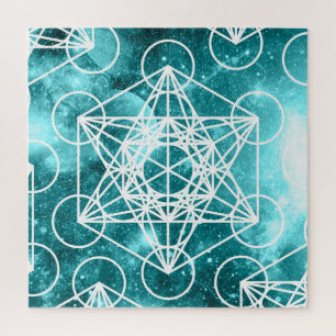 Metatron's Cube Space Puzzle 676 Pieces