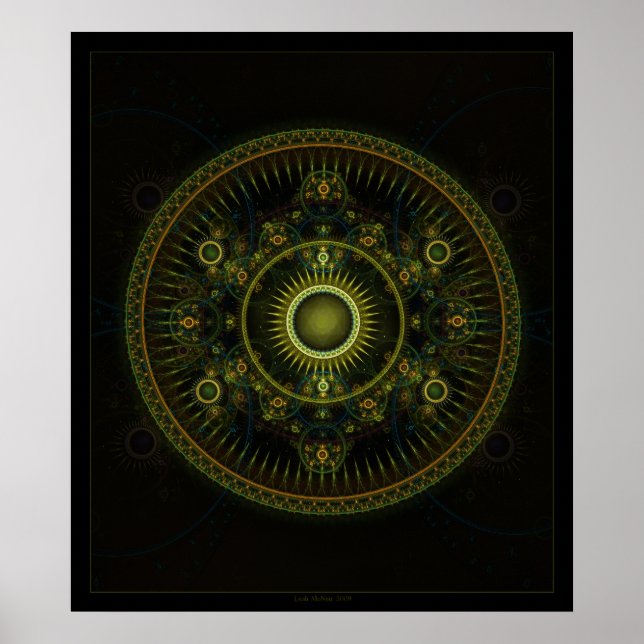 Metatron's Magick Wheel Poster (Front)