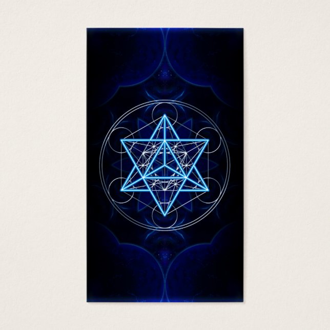 Metatrons Würfel — Merkaba — Stern Tetraeder (Front)