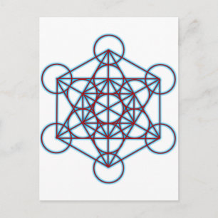 MetatronTGlow Postcard