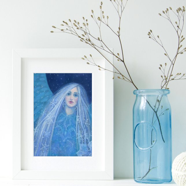 Metelitsa Snow Girl Snegurochka Christmas Angel Poster (Creator Uploaded)