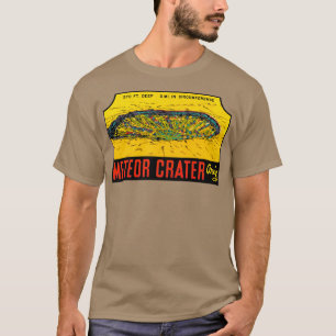 Meteor Crater Arizona Vintage Travel T-Shirt