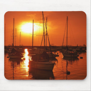 meteor like sun mouse mat