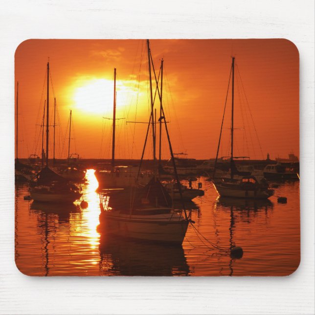 meteor like sun mouse mat (Front)
