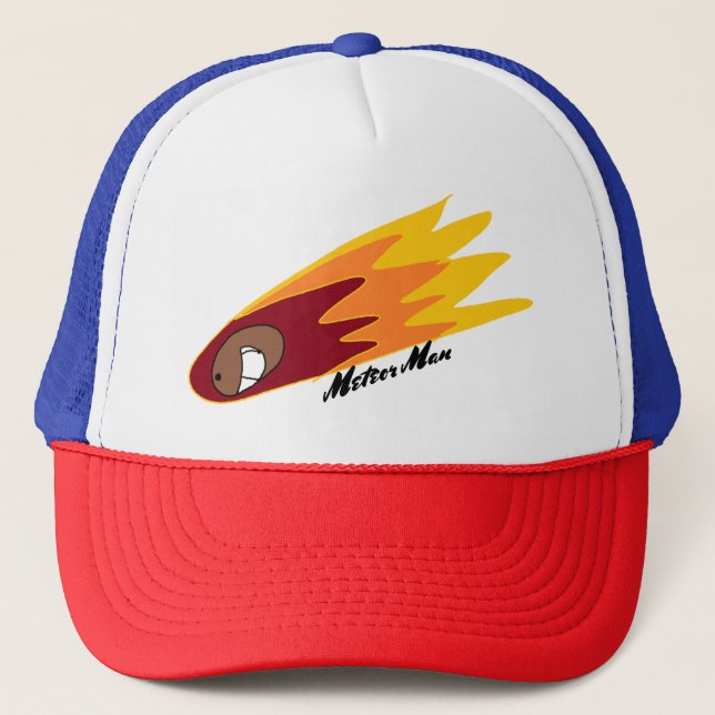 Meteor Man Original Character Hat (Front)