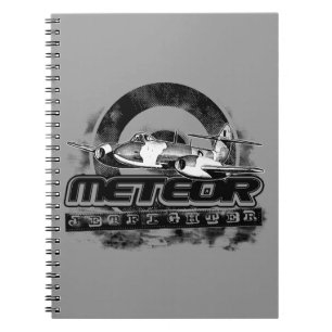 Meteor Notebook Spiral Photo Notebook