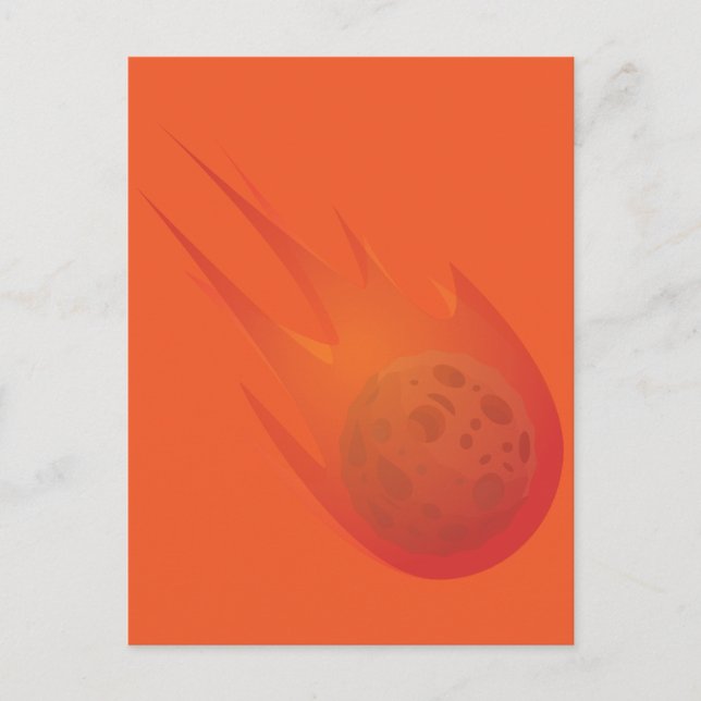 Meteor Postcard (Front)