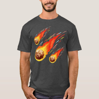 Meteor shower - Asteroids Space Galaxy Astronauts  T-Shirt