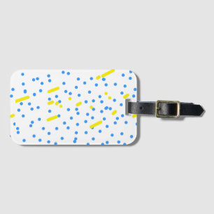 Meteor Shower Luggage Tag