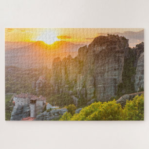Meteora, Greece. Jigsaw Puzzle
