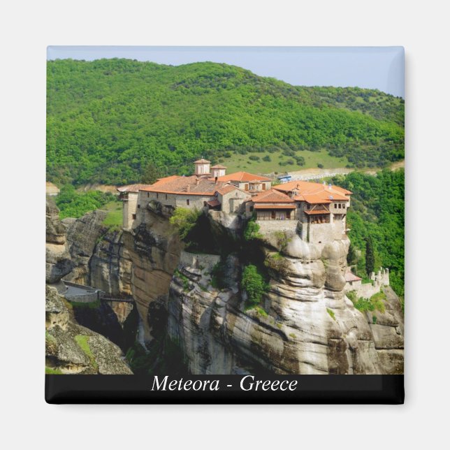 Meteora - Greece Magnet (Front)