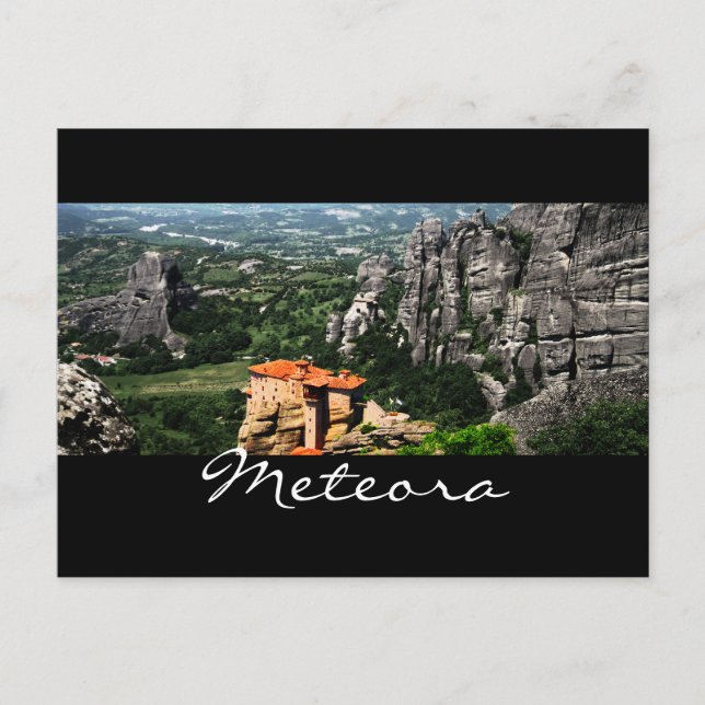 Meteora Greece Postcard (Front)