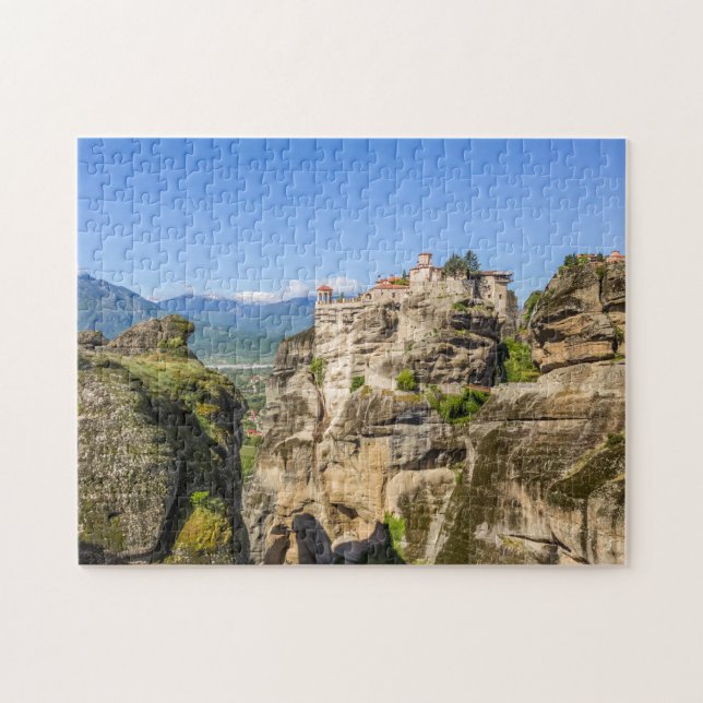 Meteora monasteries, Greece Jigsaw Puzzle (Horizontal)
