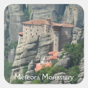 Meteora Monastery 1 Sticker