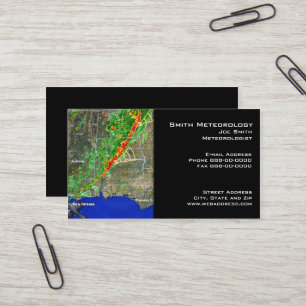 Meteorologist Business Card