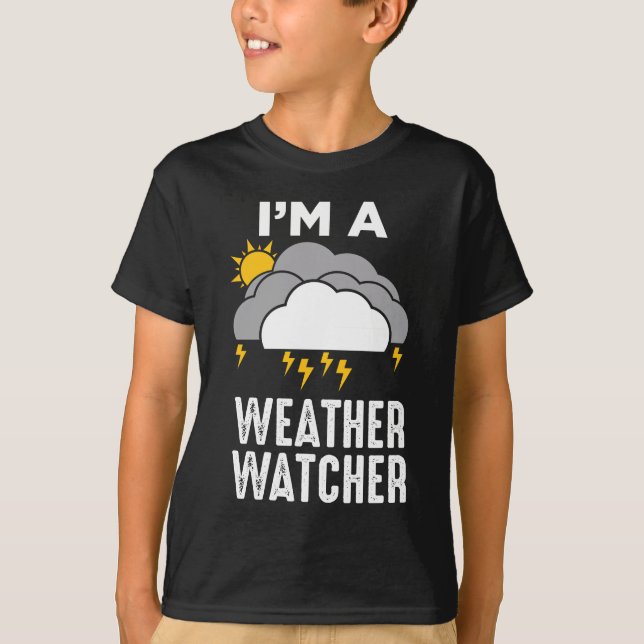 Meteorologist Weather Weatherman Meteorology T-Shirt (Front)