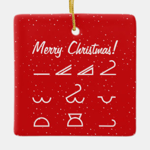 Meteorology Ceramic Ornament