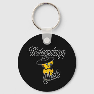 Meteorology Chick #4 Key Ring