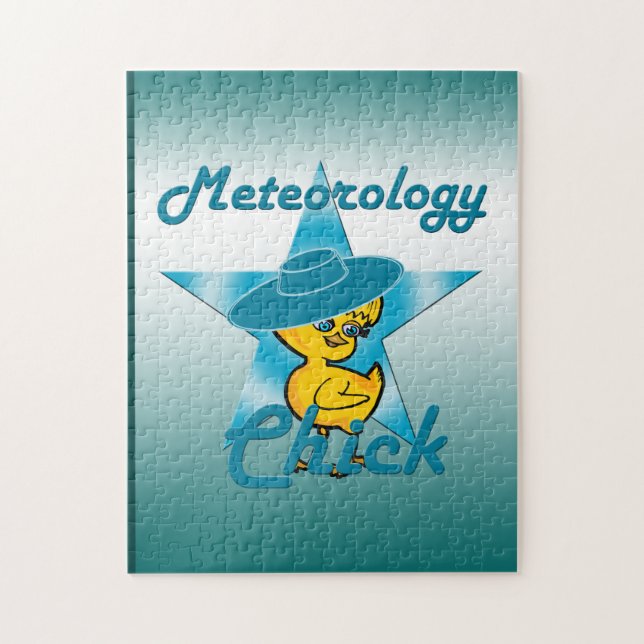 Meteorology Chick #7 Jigsaw Puzzle (Vertical)