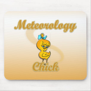Meteorology Chick Mouse Mat