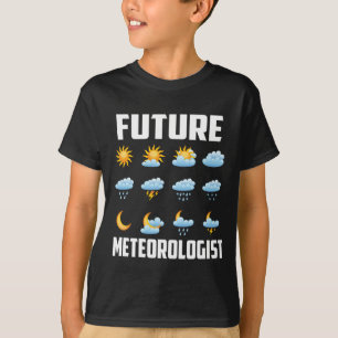 Meteorology Kids Weather Watcher Forecaster T-Shirt