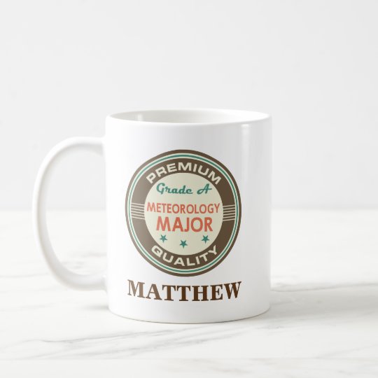 Meteorology Major Personalised Office Mug Gift