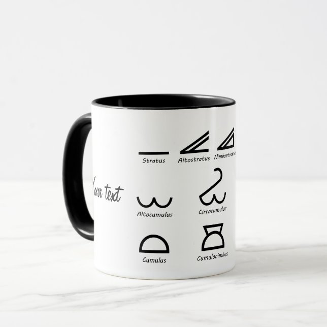 Meteorology Mug (Front Left)